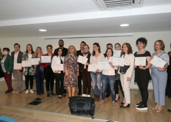 Sesli Kütüphane gönüllülerine sertifika