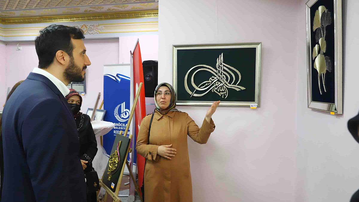 Esmaül Hüsna tablosu ilgi odağı oldu