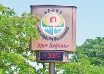 Adana'da hava sıcaklığı 40 dereceye dayandı