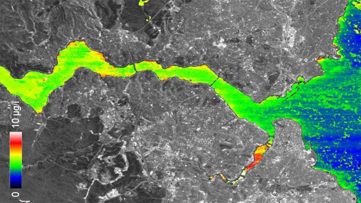 Alman Çevreci Uydu İstanbul Boğazı’nı görüntüledi