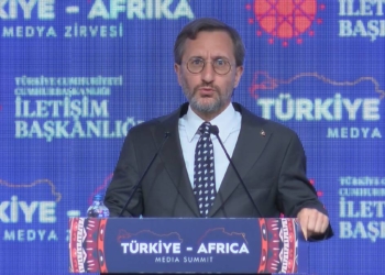 Altun, Türkiye-Afrika Medya Zirvesi'nde konuştu