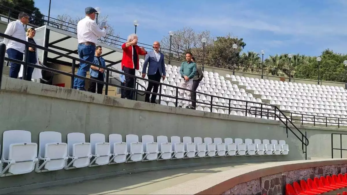 Ataturk acikhava tiyatrosu restorasyonu bitti 1 - yerel haberler - haberton