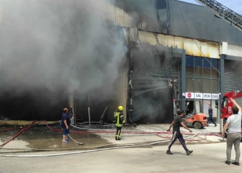 Aydın, OSB'de marangoz atölyesi yangını