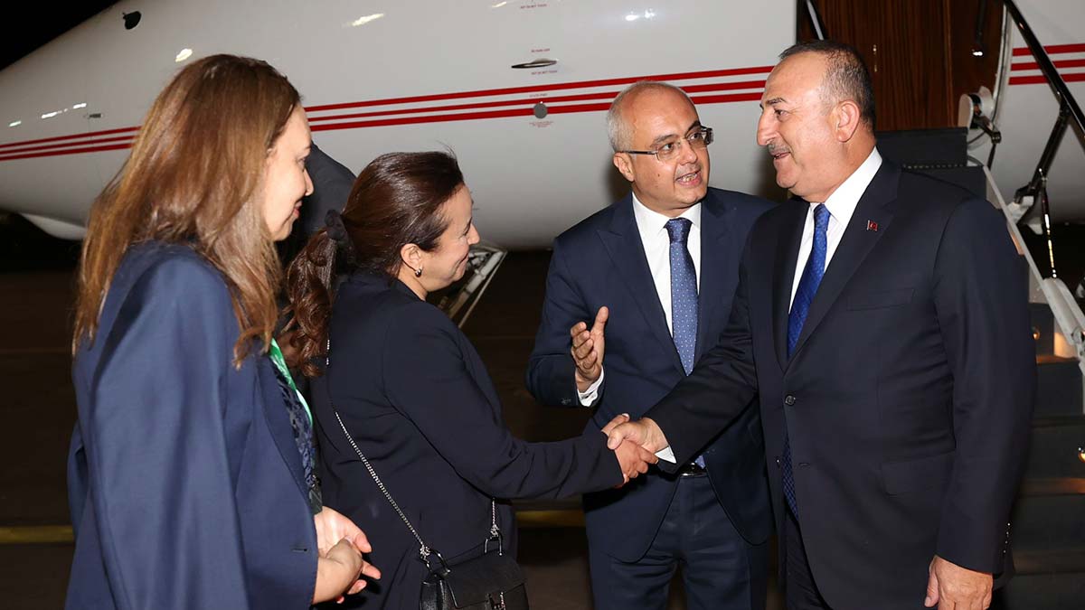 Bakan Mevlüt Çavuşoğlu Fas’ta