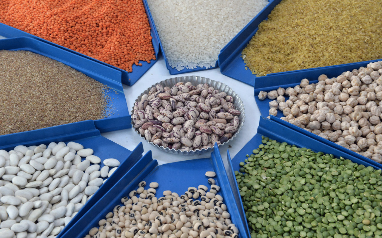 TÜİK 'Bitkisel Üretim 1'inci Tahmini'ni açıkladı. Türkiye'de üretim miktarlarının önceki yıla göre tahıllar ve diğer bitkisel ürünlerde yüzde 10,4 azalacağı öngörüldü.