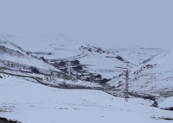 Bayburt'ta mayıs karı