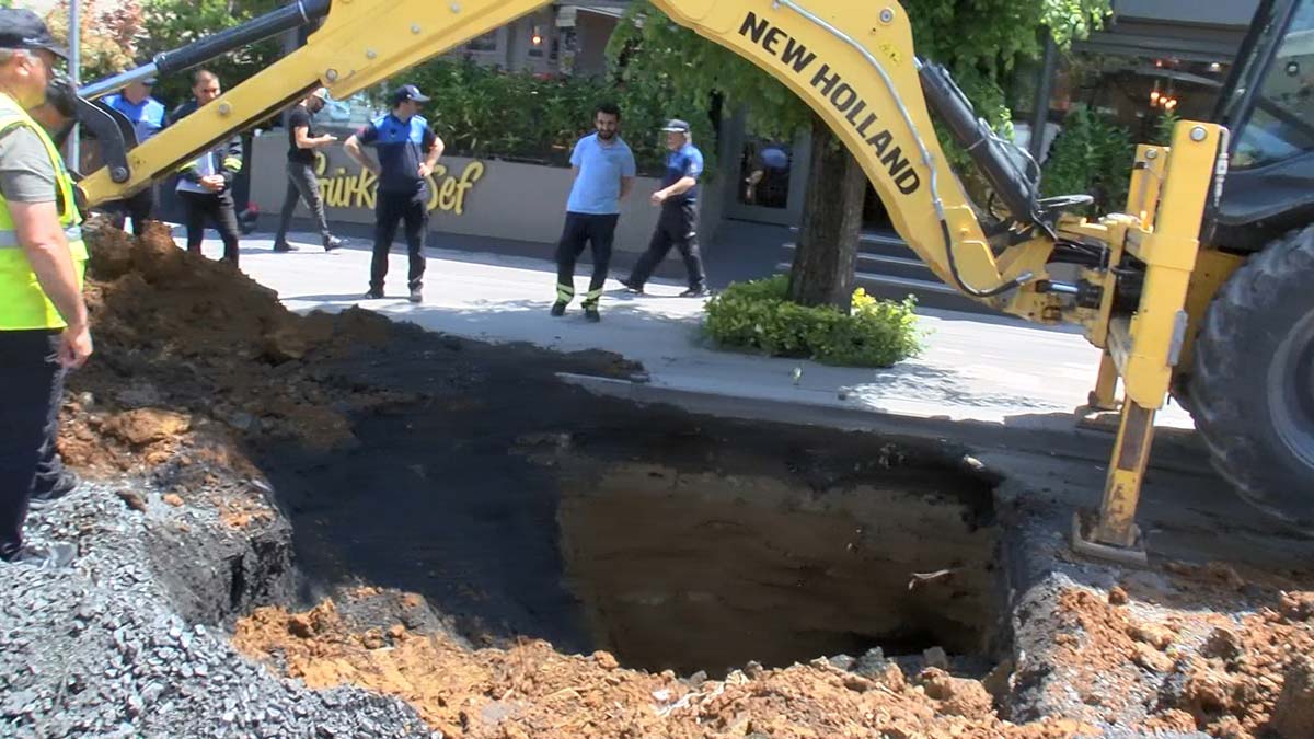 Beşiktaş'ta 'gizemli tünel'de inceleme