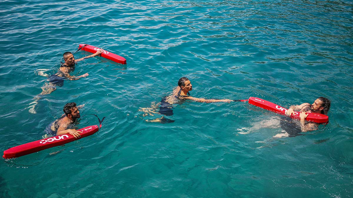 Cankurtaran adaylarına zorlu eğitim