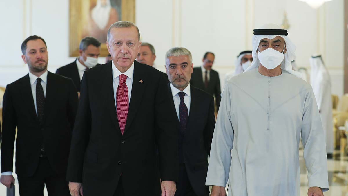 Cumhurbaşkanı Erdoğan BAE'ye geldi