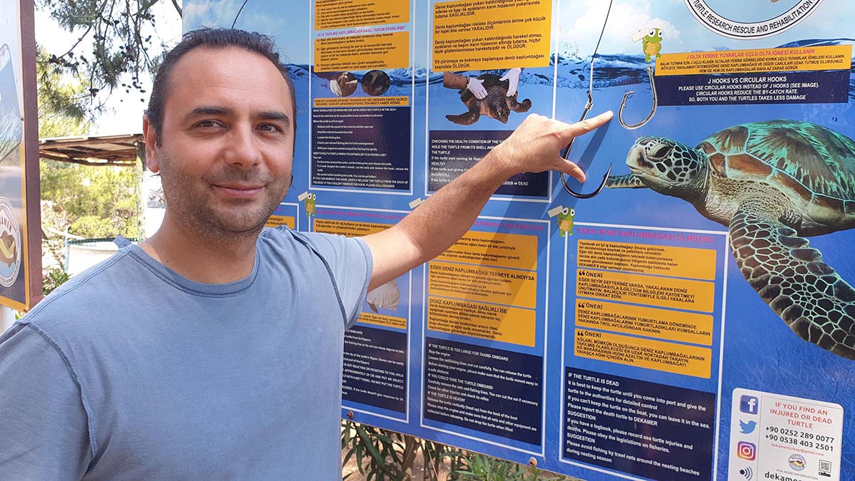 DEKAMER deniz kaplumbağalarını koruyacak