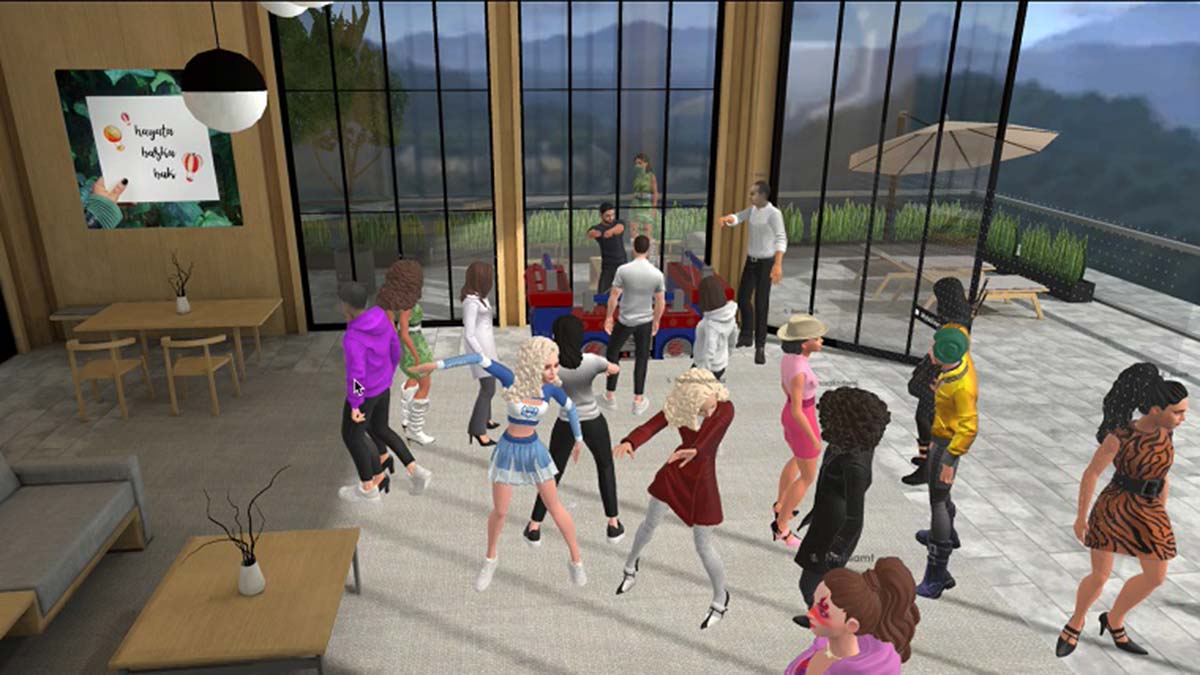 DİMES çalışanlarına metaverse partisi