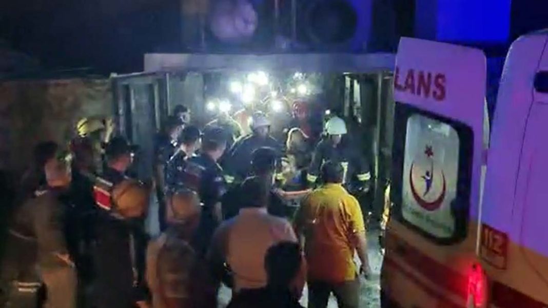 Denizli'de krom madeninde göçük: 1 işçi öldü