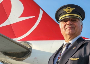 Emektar kaptan Yılmazcan, gökyüzüne veda etti