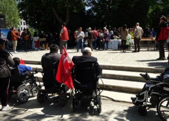 Engelliler programına 'merdiven' engeli