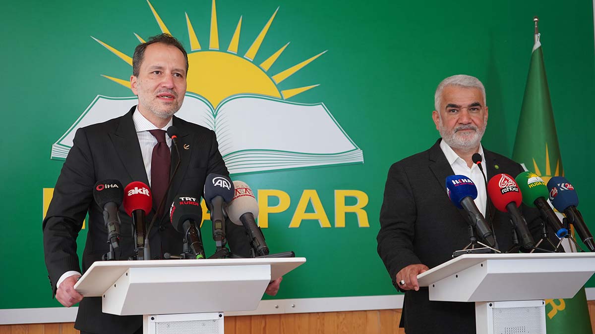 Erbakan’dan HÜDA PAR Başkanı'na ziyaret