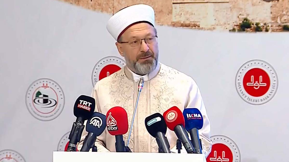 Erbaş'tan 'Kudüs Esareti'ne tepki