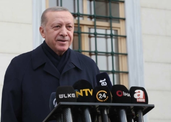 Erdoğan Çamlıca Camii'nde cemaate seslendi