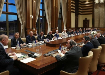 Erdoğan, Müslüman kanaat önderleriyle görüştü