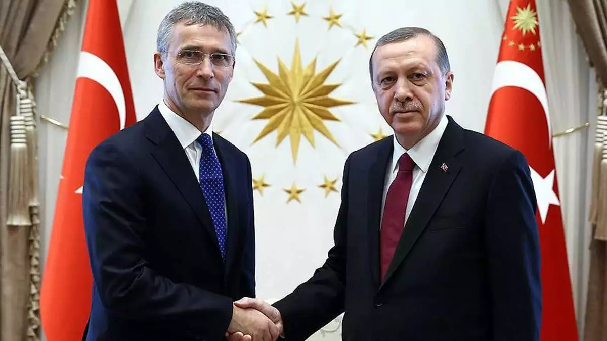 Erdoğan nato genel sekreteri ile görüştü