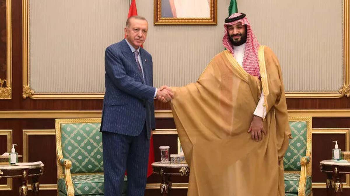 Erdoğan, Suudi Arabistan Prensi ile görüştü