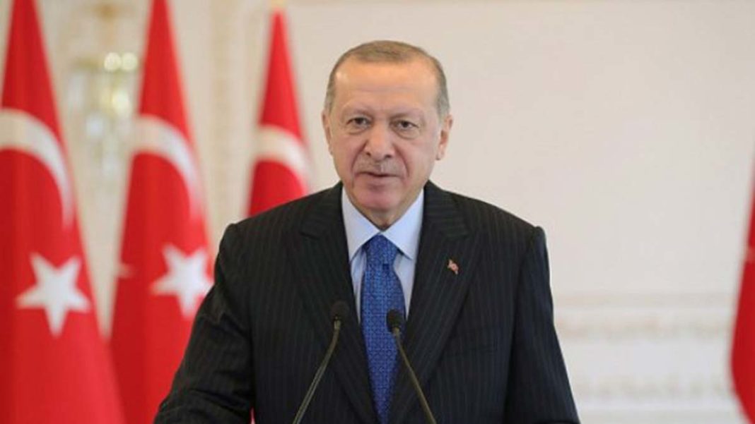 Erdoğan'dan, Ampute Spor Kulübü'ne tebrik