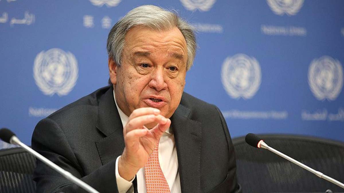 Guterres, okula saldırıyla ilgili açıklama yaptı