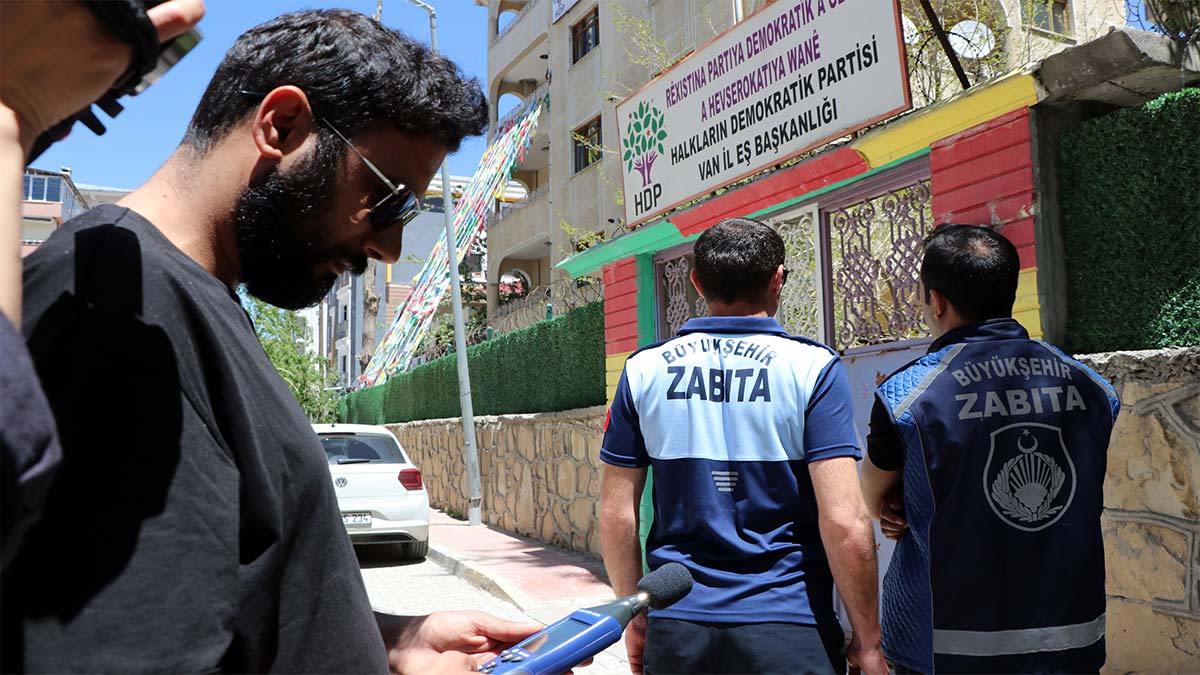 HDP'nin çaldığı yüksek sesli müziğe 5 bin TL ceza