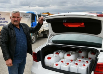 Başkentli çiftçilere sıvı gübre desteği