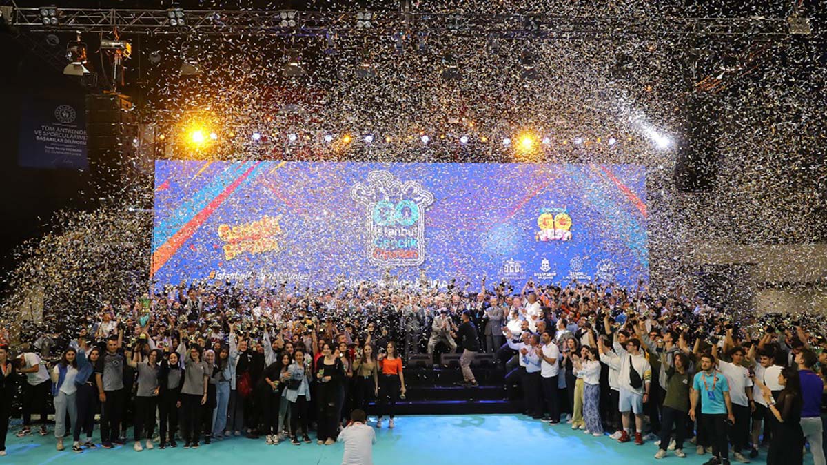 İstanbul Gençlik Oyunları'ndan coşkulu final