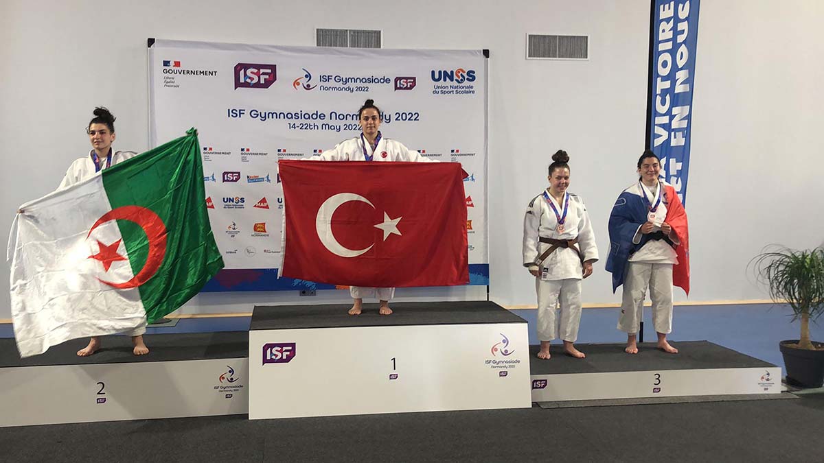 Judocu Sümeyye Kaya, dünyanın zirvesinde