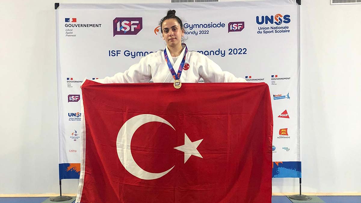 Judocu Sümeyye Kaya, dünyanın zirvesinde