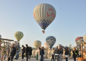 Kapadokya'ya nisan ayında ziyaretçi akını