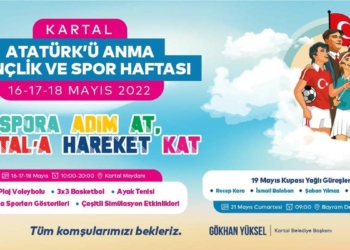 Kartal Belediyesi'nden 19 Mayıs ruhuna özgü kutlama