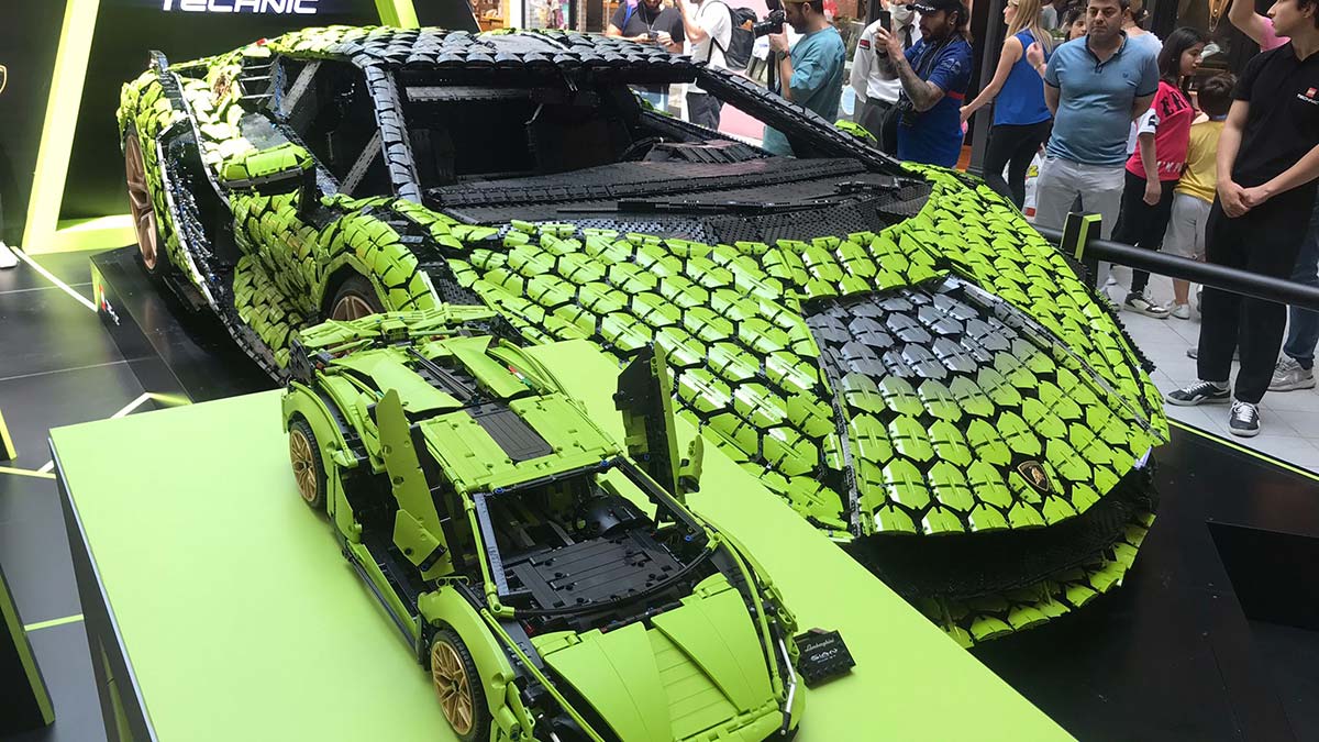 LEGO Technic Lamborghini İstanbul'da