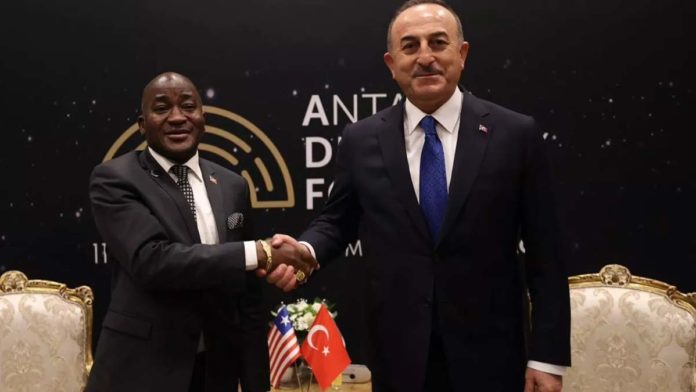 Liberya Dışişleri Bakanı, Türkiye'ye gelecek