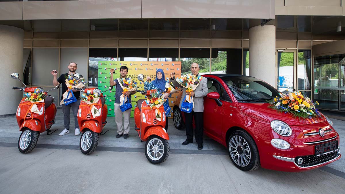 Lifebox çekilişinin sonuçları açıklandı