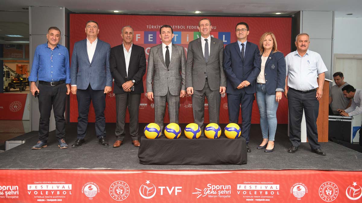 Mersin'de 'Festival Voleybol' heyecanı başlıyor