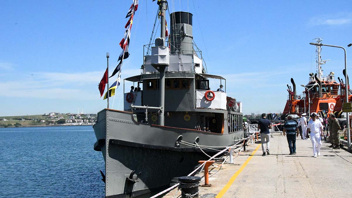 Nusret Müze Gemisi, Tekirdağ'da ziyarete açıldı