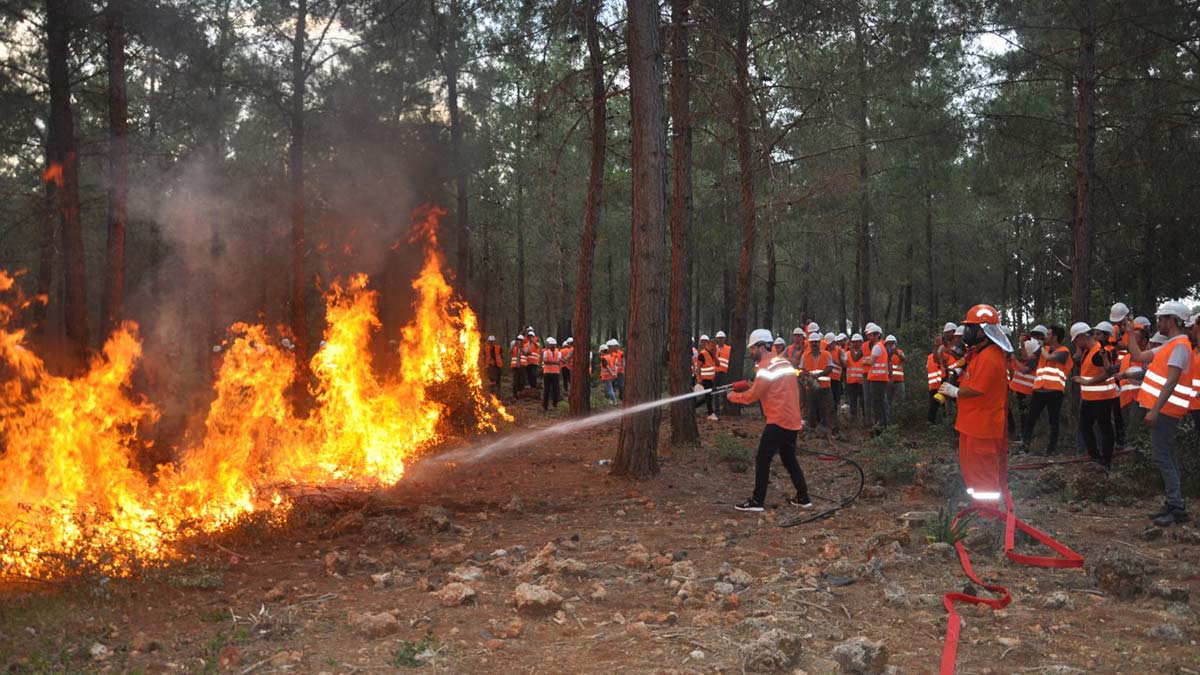OGM 4 ilde yangın tatbikatı düzenliyor
