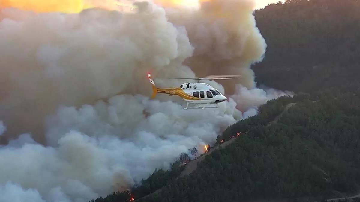 Orman yangınlarında hava gücü 2 kat arttı