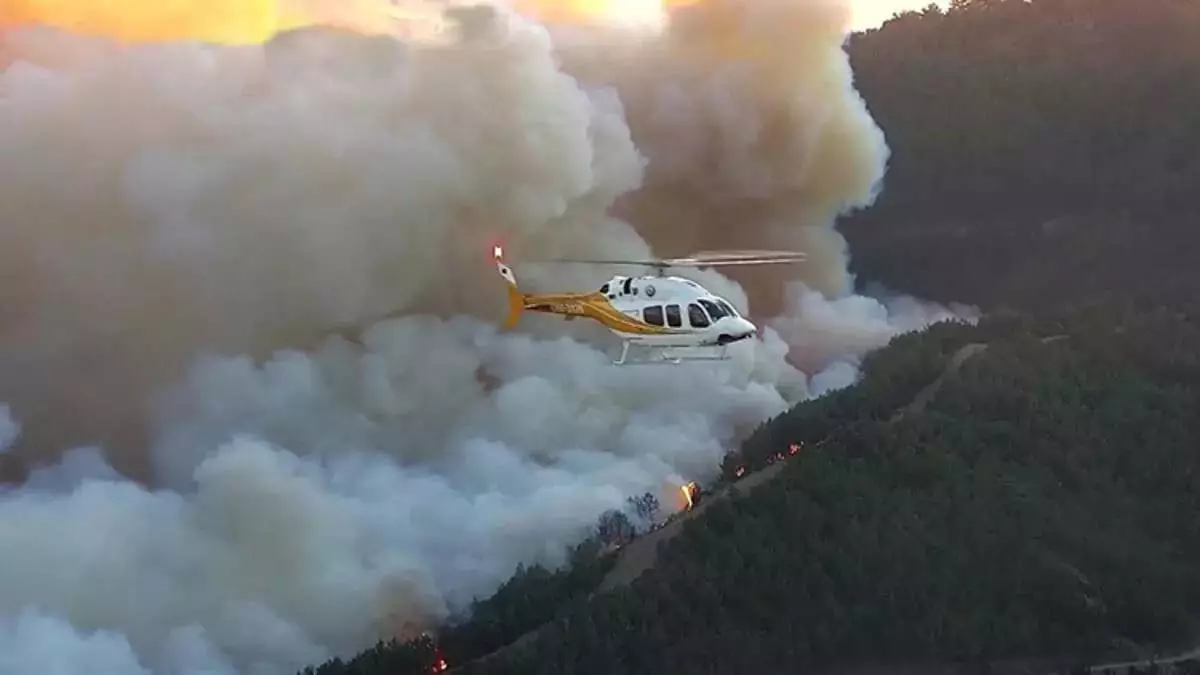 Orman yangınlarında hava gücü 2 kat arttı