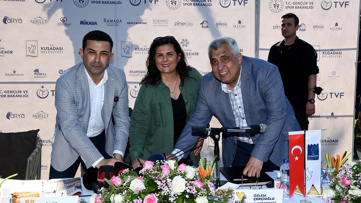 Plaj voleybolu yıldızları Kuşadası'nda buluşacak