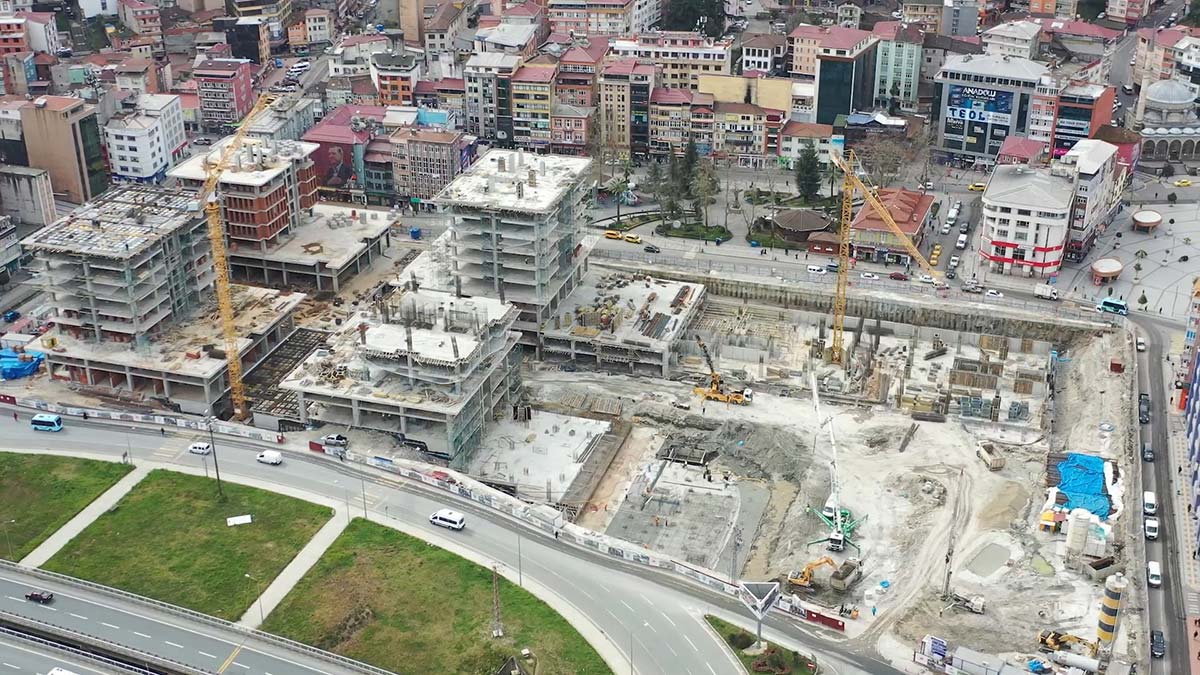 Rize'de kentsel dönüşümün yüzde 65'i tamamlandı