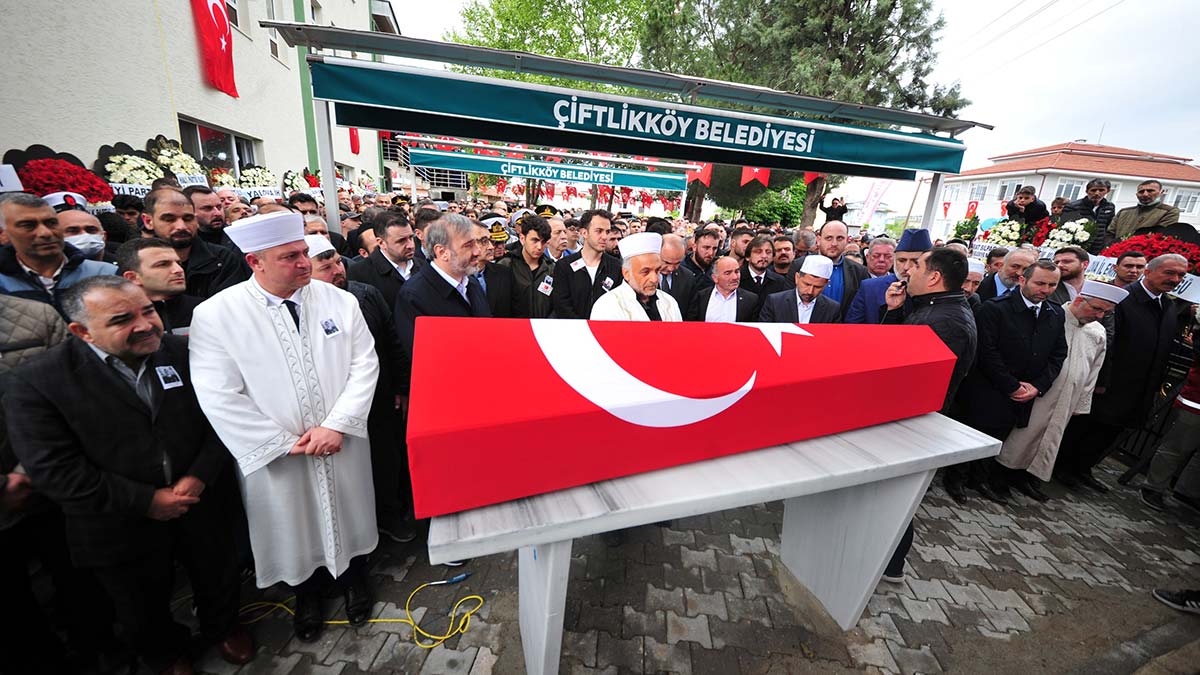 Şehit Teğmen Talha Bahadır Yalova'da defnedildi