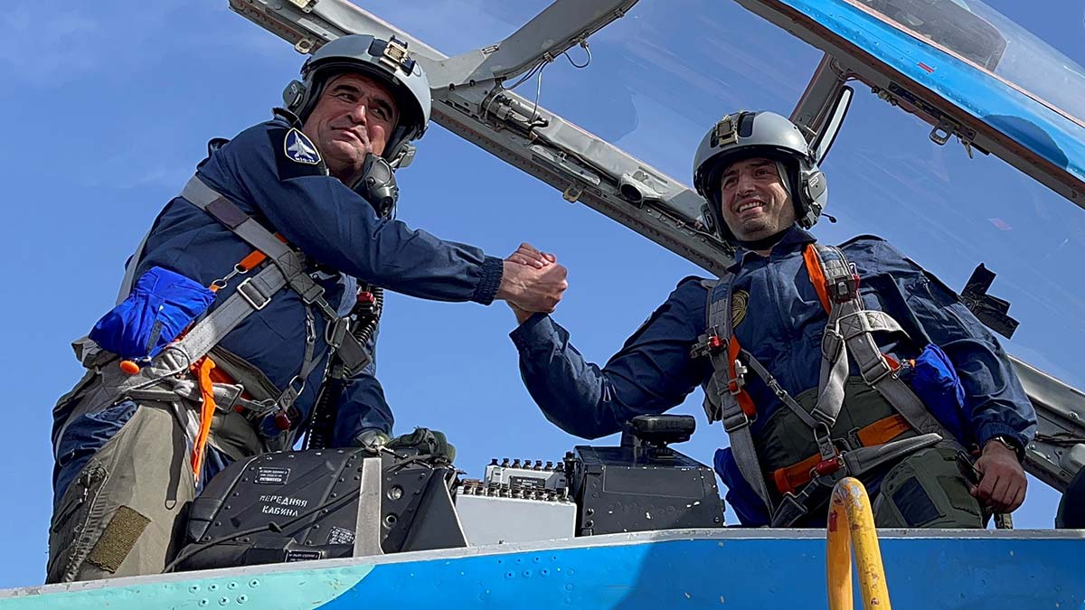 Selçuk Bayraktar MİG-29 AKINCI ile uçtu