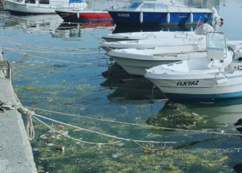 Silivri Sahili'nde deniz, çöplüğe döndü