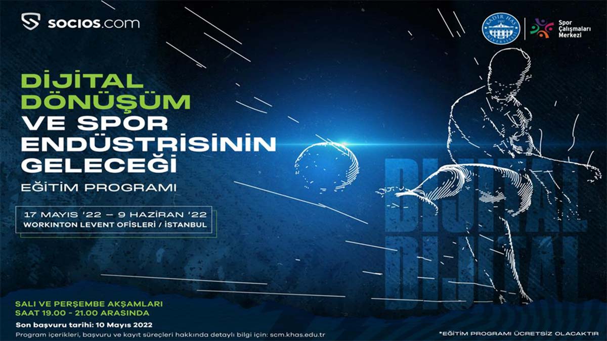 Spor endüstrisi eğitim programı başlıyor