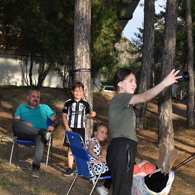 Çubuk-1 Barajı Rekreasyon Alanı yoğun ilgi görüyor