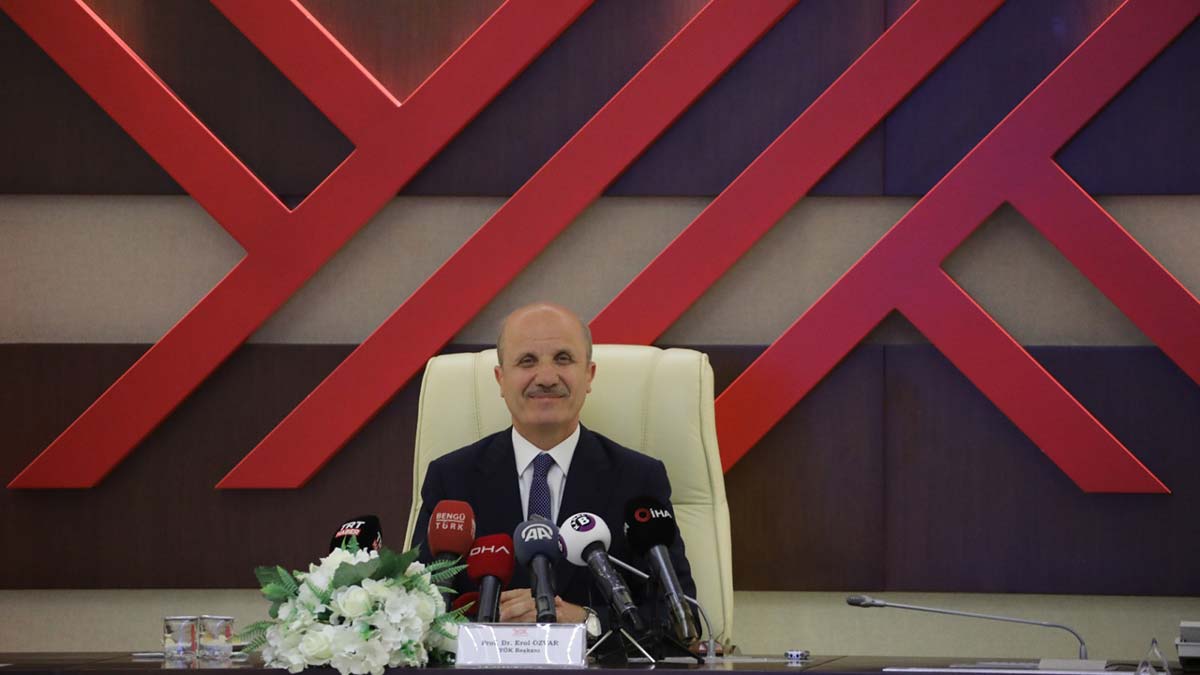 YÖK Başkanı Özvar, 'Büyük Veri Projesi'ni tanıttı