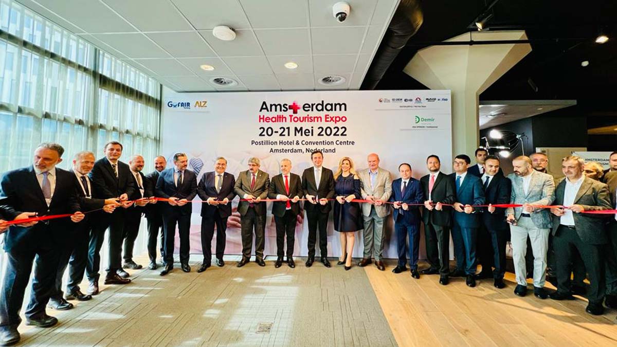 Amsterdam Sağlık Turizmi Fuarı katılımcılardan tam not aldı